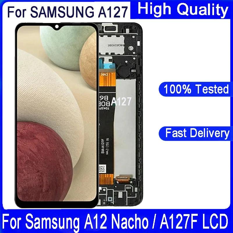 Ｚ A12  A127   Ƽ LCD ÷, ġ ũ Ÿ , SM-A127F SM-A127M A127U ü, 6.5 ġ